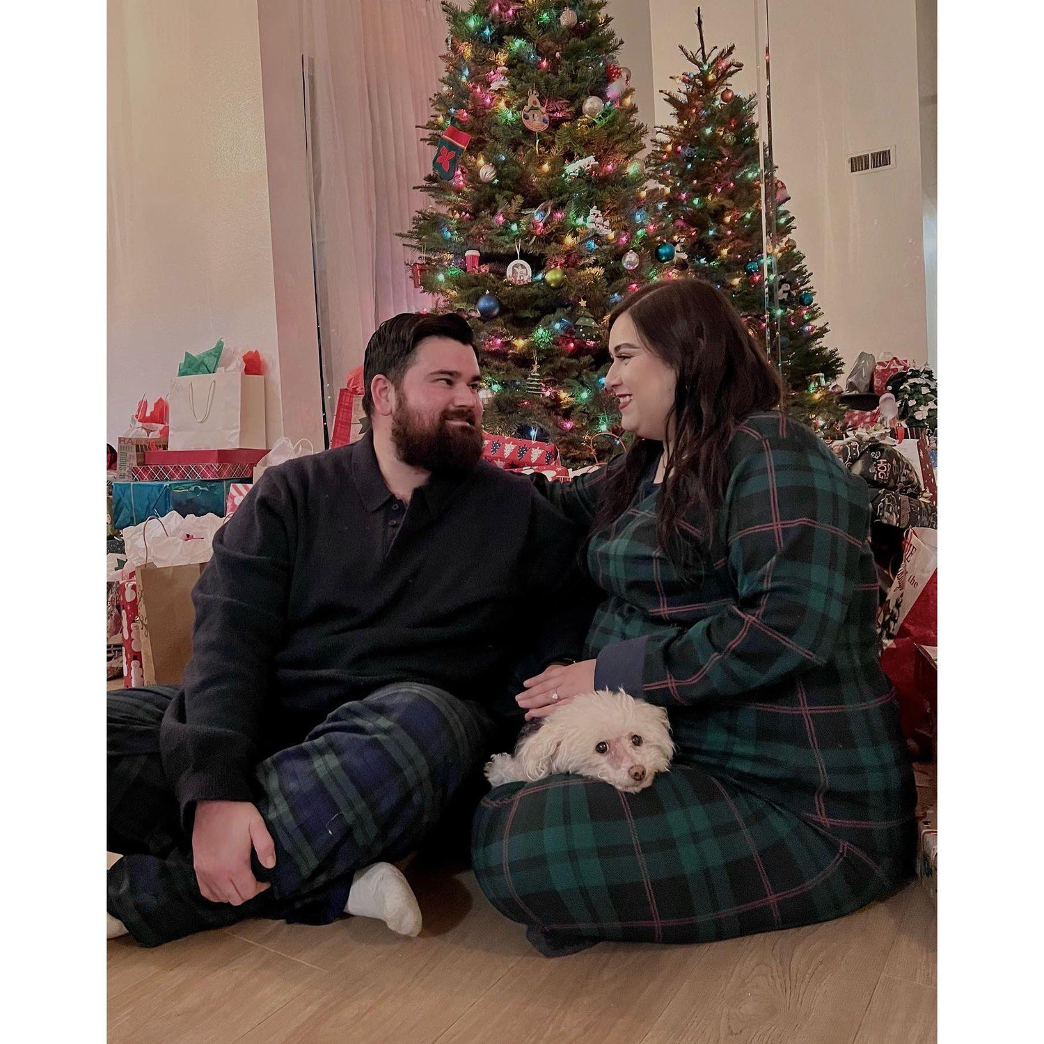 Family Christmas photo