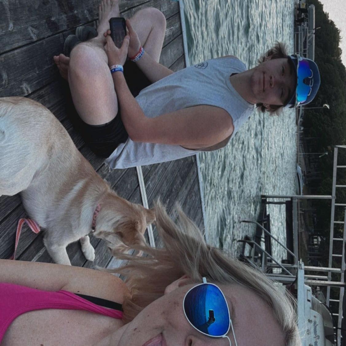 James 3rd time at Higgins Lake!