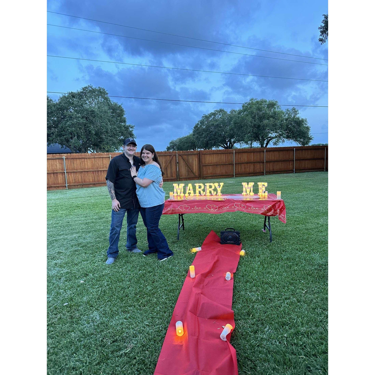 When we both said yes to forever 💛