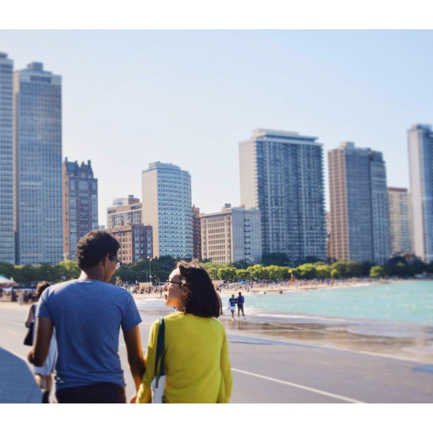 The day Zoe moved to Chicago