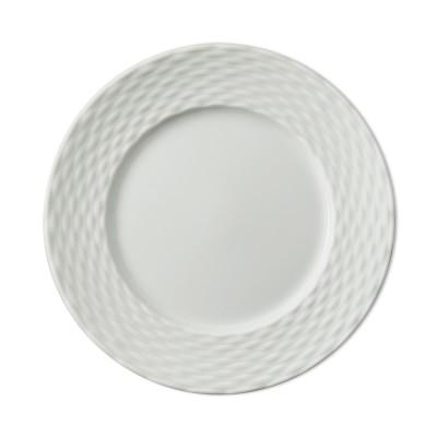 Pillivuyt Basketweave Bread & Butter Plates, Set of 4