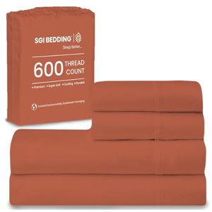 Sheets Queen Size - Terracotta