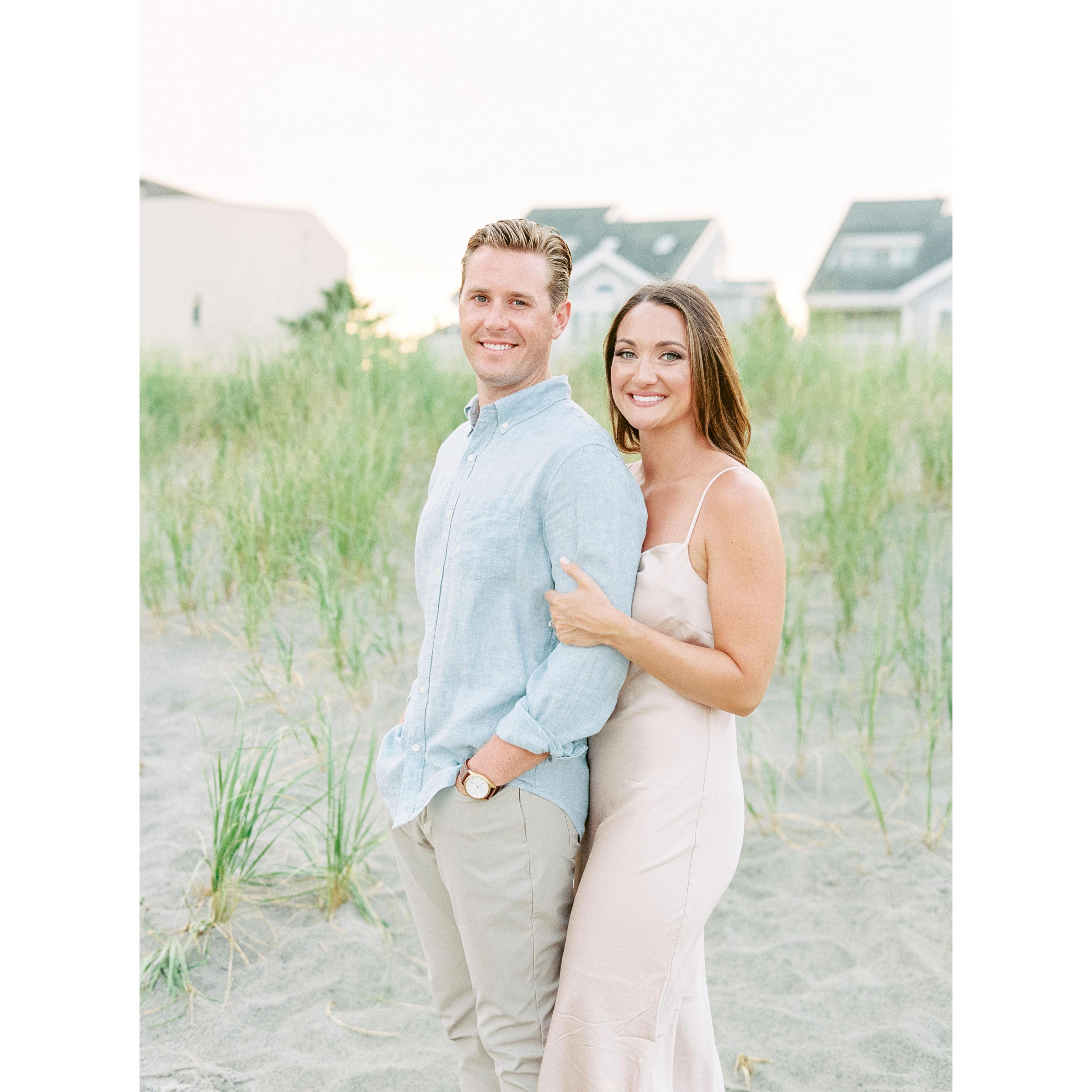 Our engagement session back where it all started!