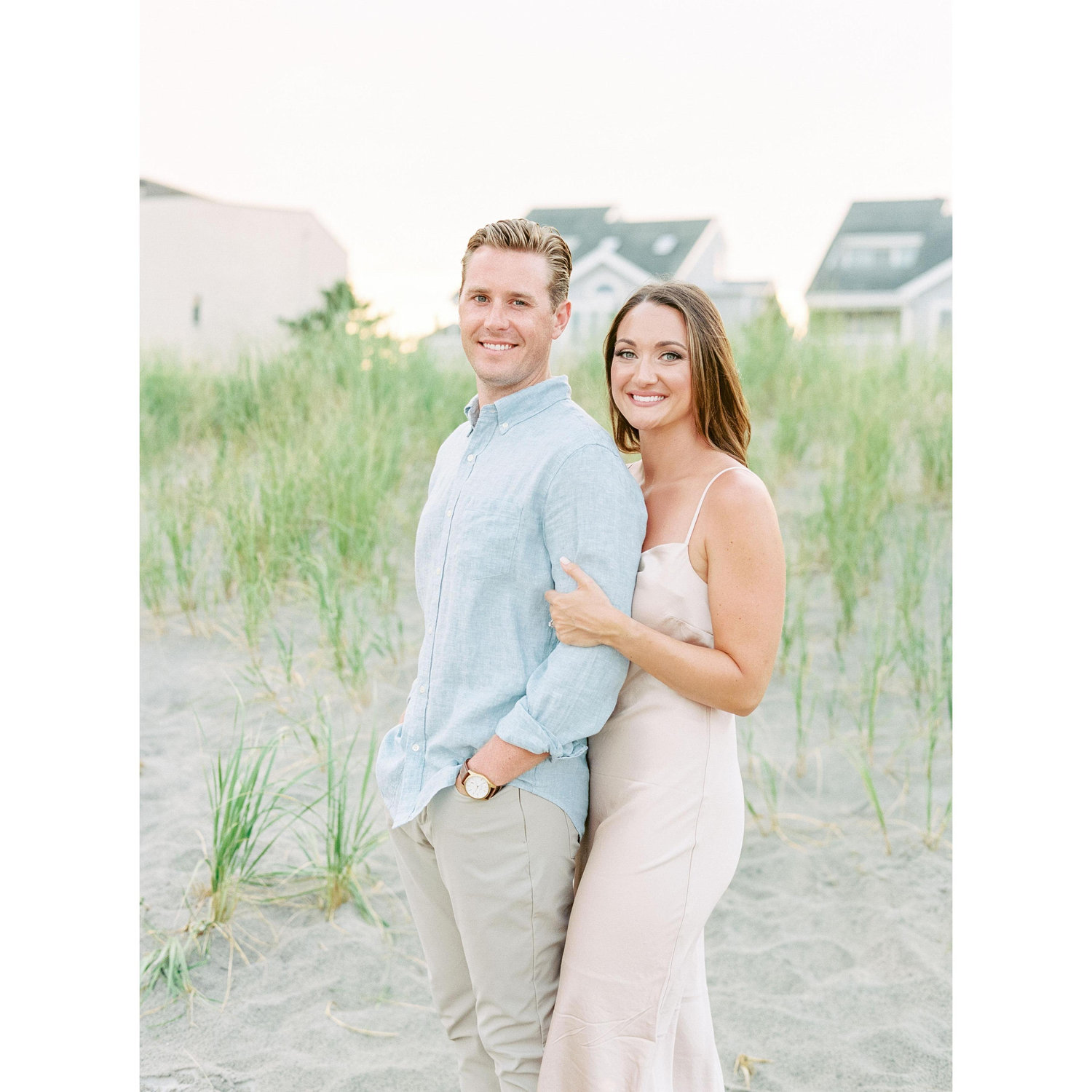 Our engagement session back where it all started!