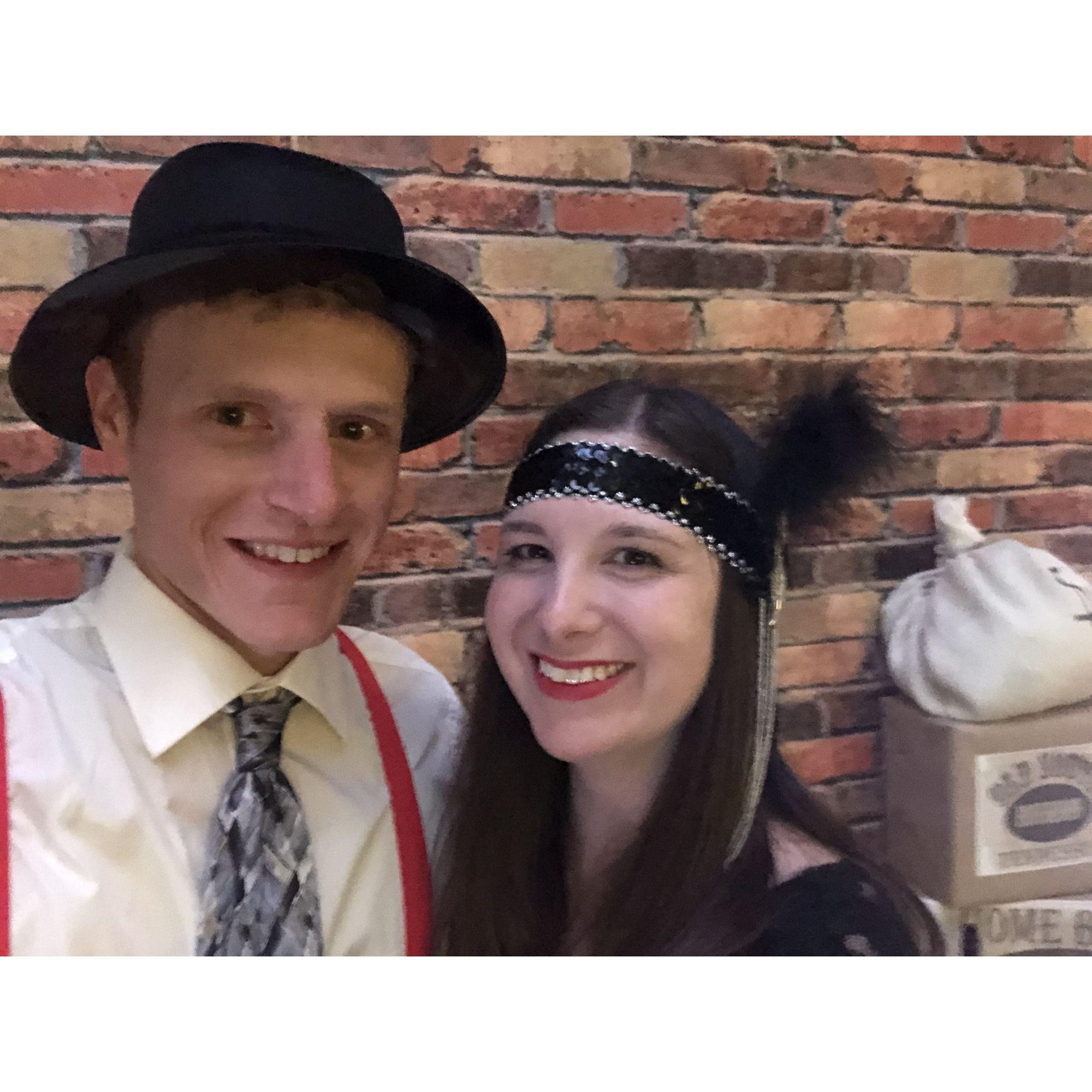 AJ supporting Autumn at a fundraiser for Crossroads Safehouse