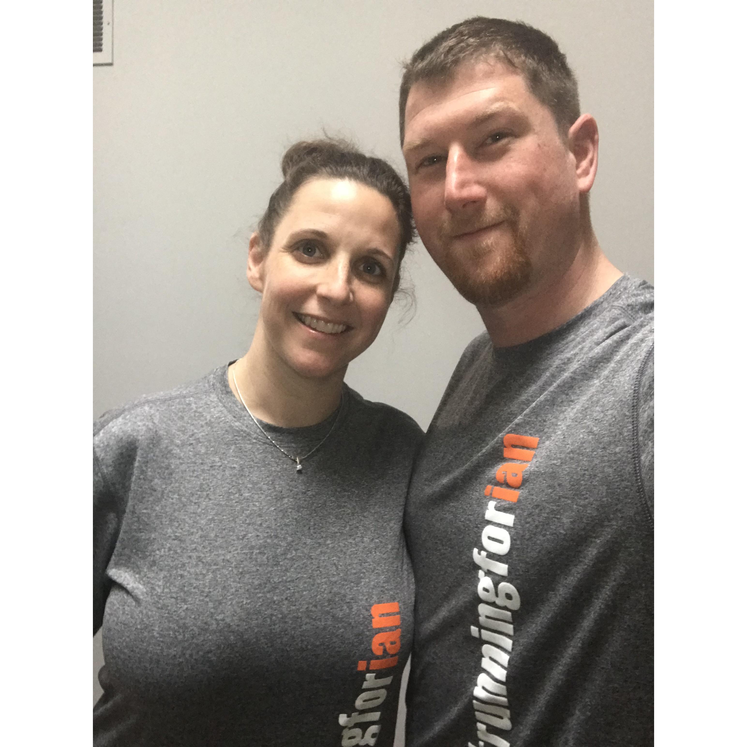 Love and support for a friend. We love you Ian!