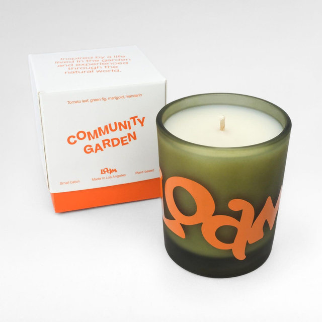 Community Garden | Tomato leaf + Fig+ Mandarin | Scented Soy Candle | Home Decor | Non-Toxic Vegan Gift | Tomato Scented Candle