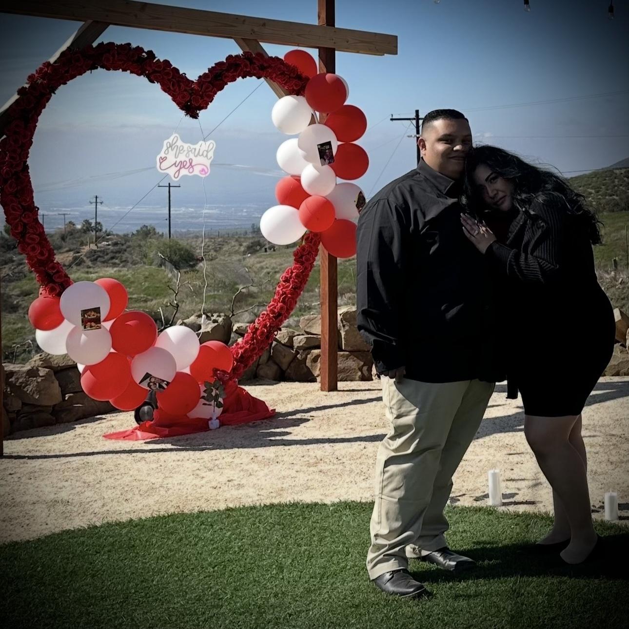 She said Yes!🥳🍾🥹