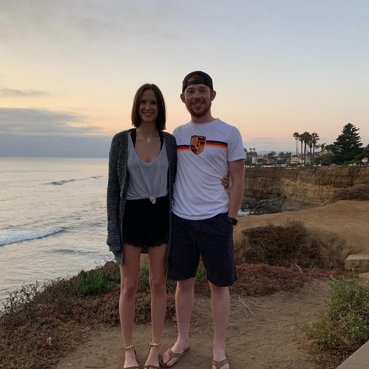 First trip together. Traveled to San Diego.