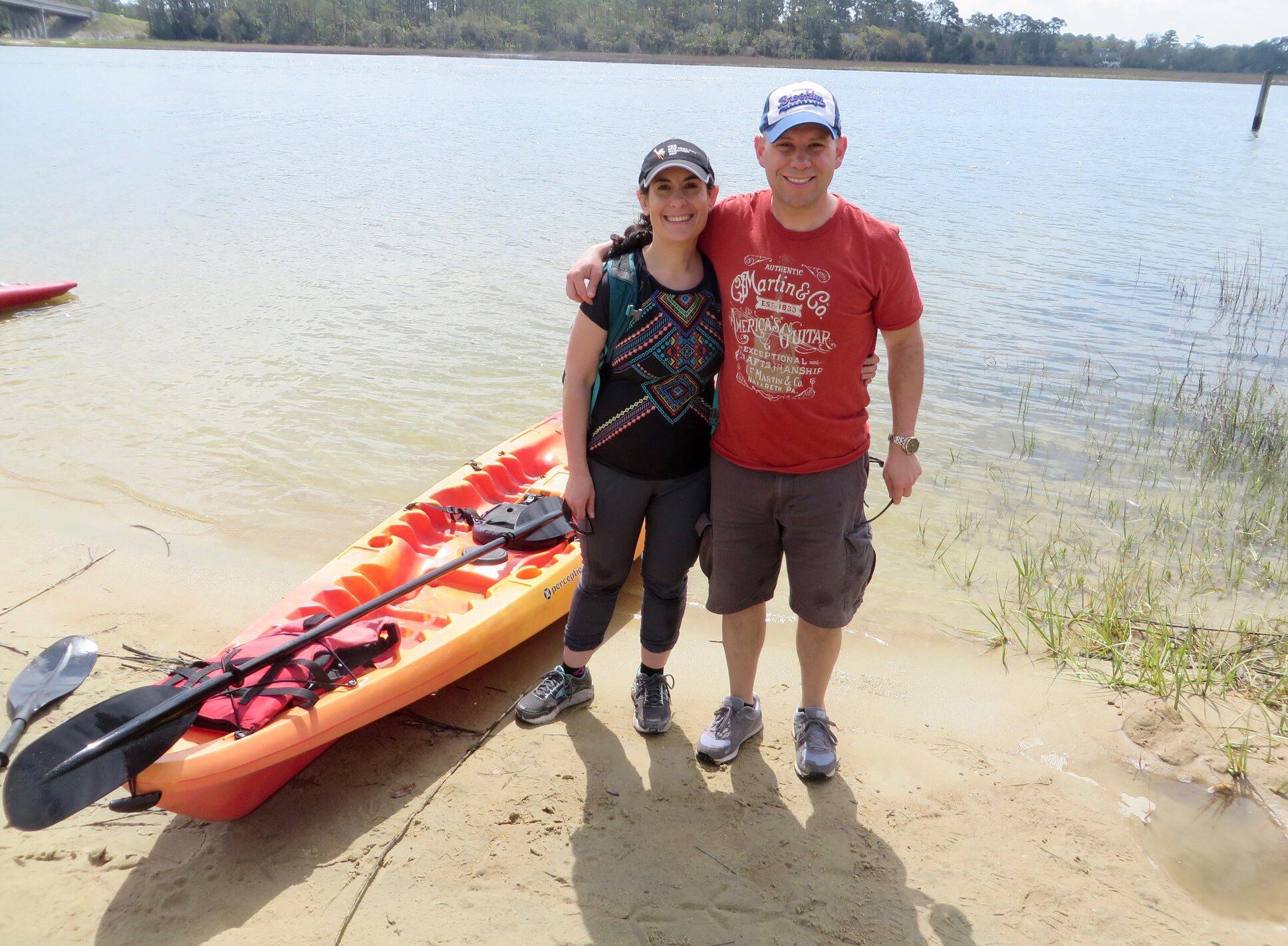 Kayak tour near Savannah
