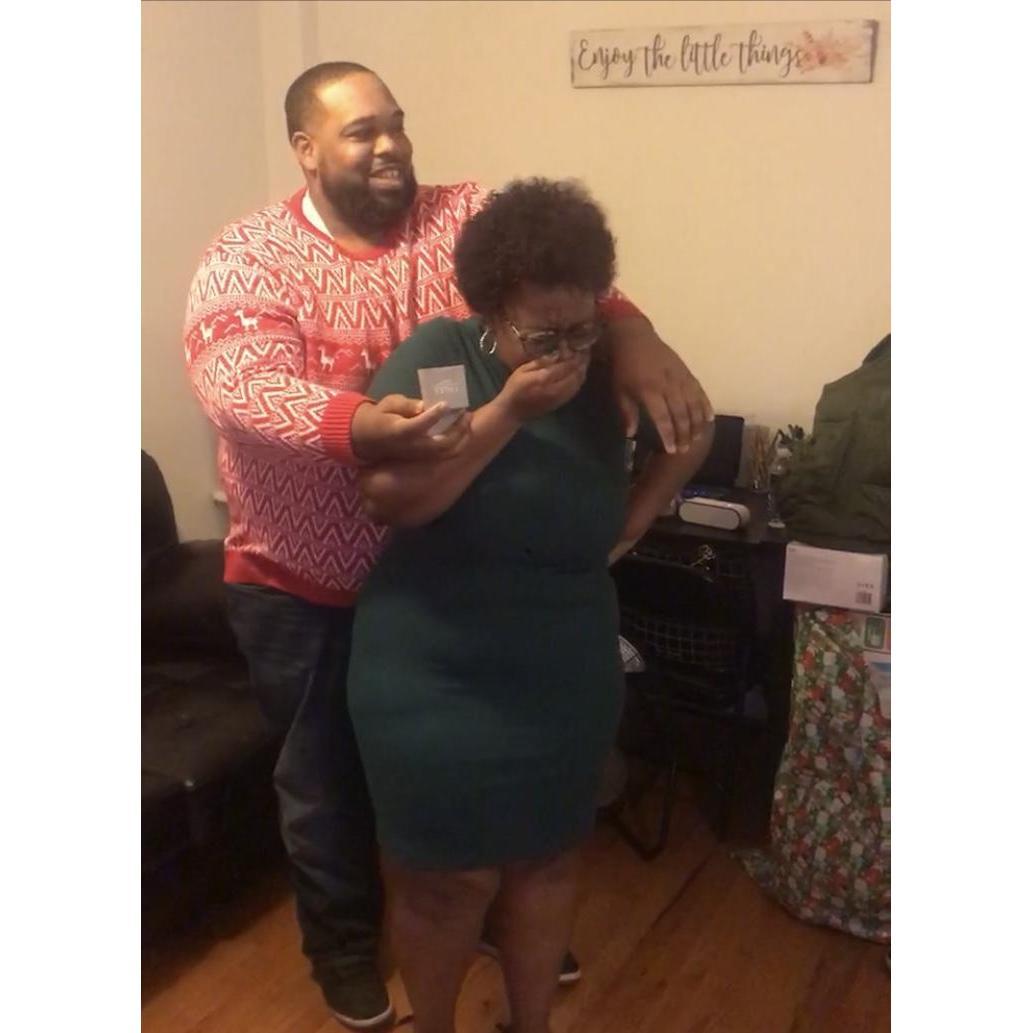 The “surprise” photo pose....engagement 2019