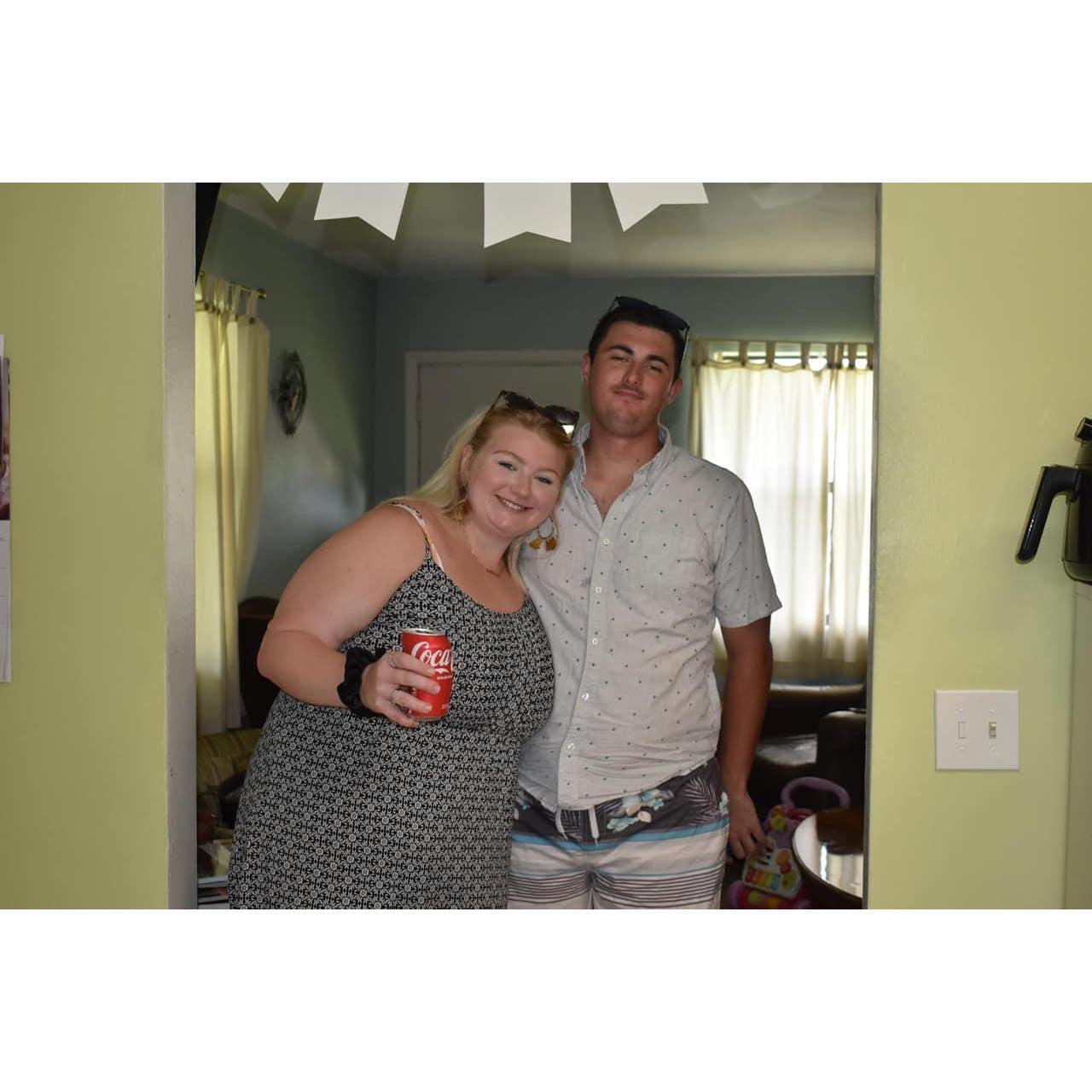 Family party at Aunt Diane and Uncle Joe's