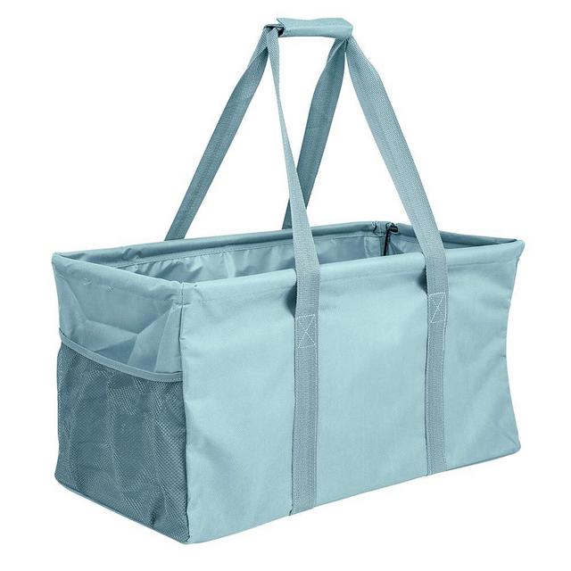 Extra Large Utility Tote Bag - Oversized Collapsible Pool Beach Canvas Basket
