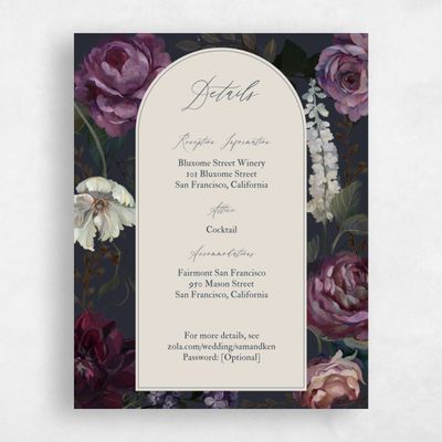 Ebony, Black Wedding Enclosure - Mystic