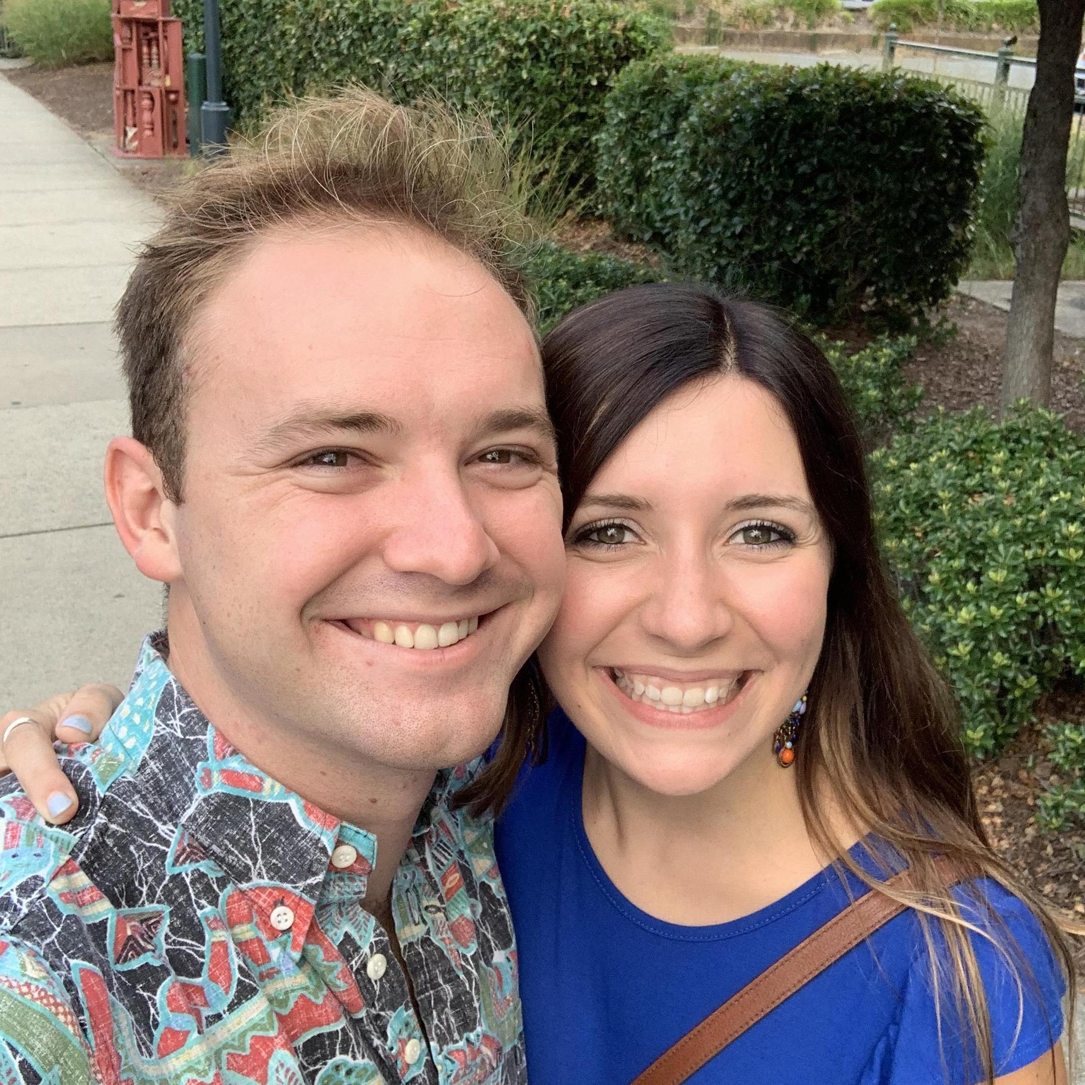 Our first date in Rock Hill, SC in August 2020