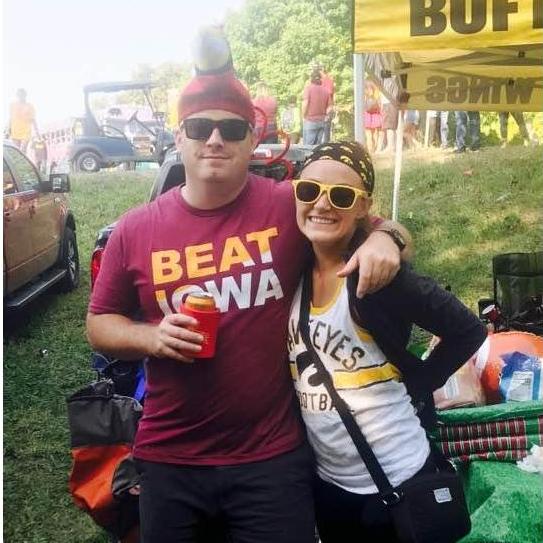 Iowa vs Iowa State rivals for life.