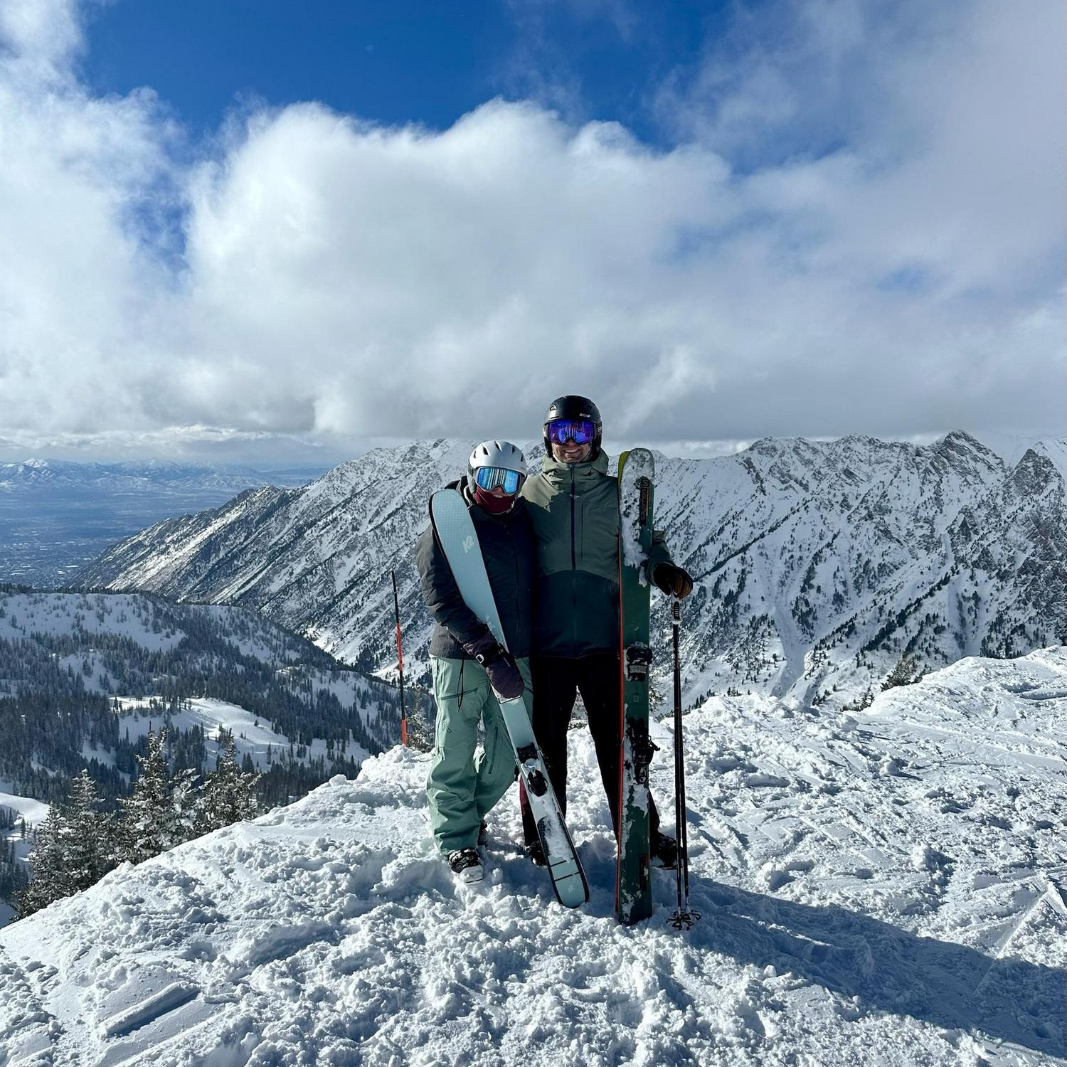 Skiing at Snowbrid