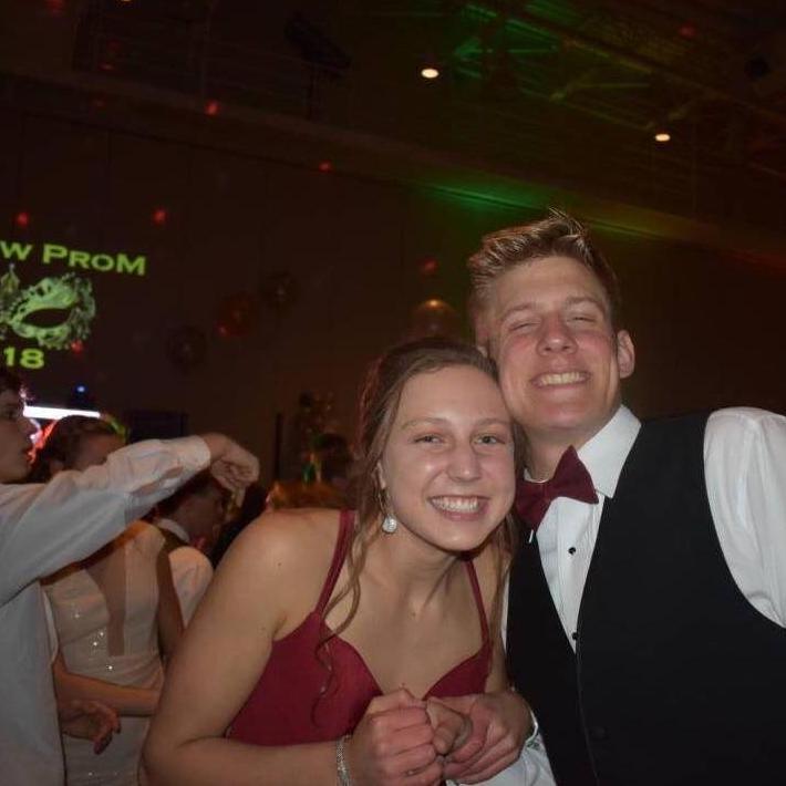 First "date" prom 2018 but we refused to admit we were dating for years because we both figured we'd go to college and that'd be that.
