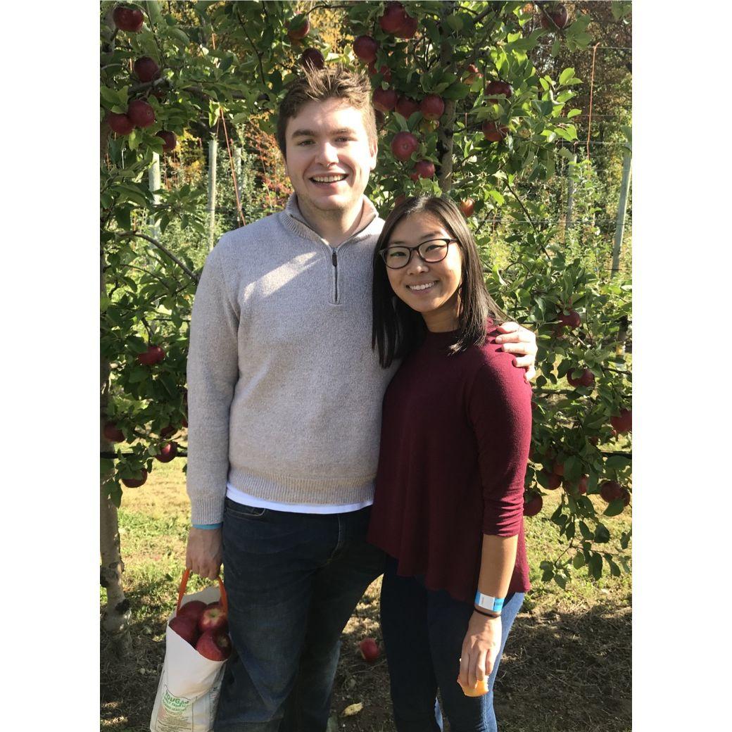 2019 - every new england couple has at least 15 photos of them apple picking