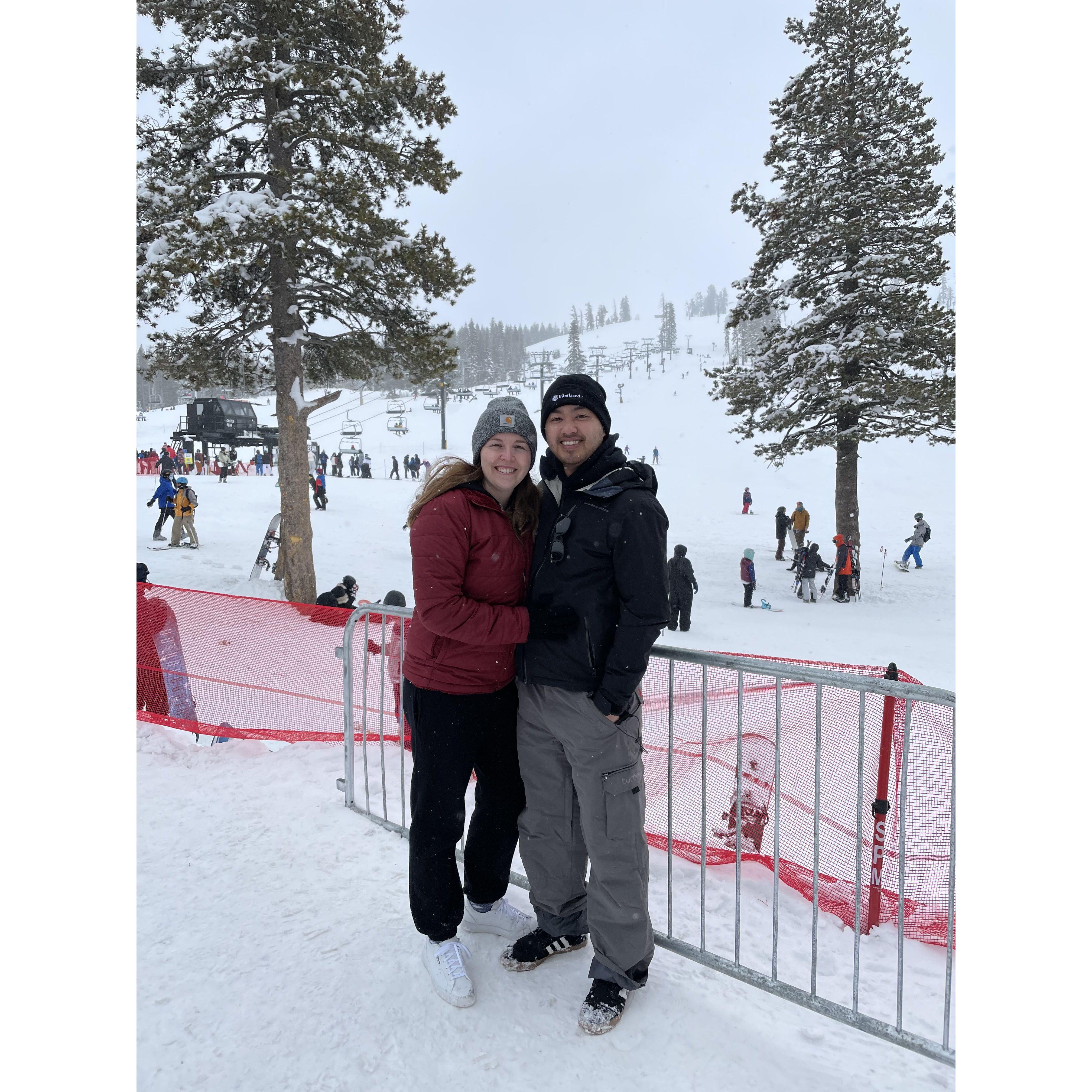 Winter babies love Tahoe!