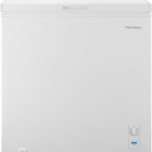 Insignia™ - 7.0 Cu. Ft. Garage Ready Chest Freezer - White