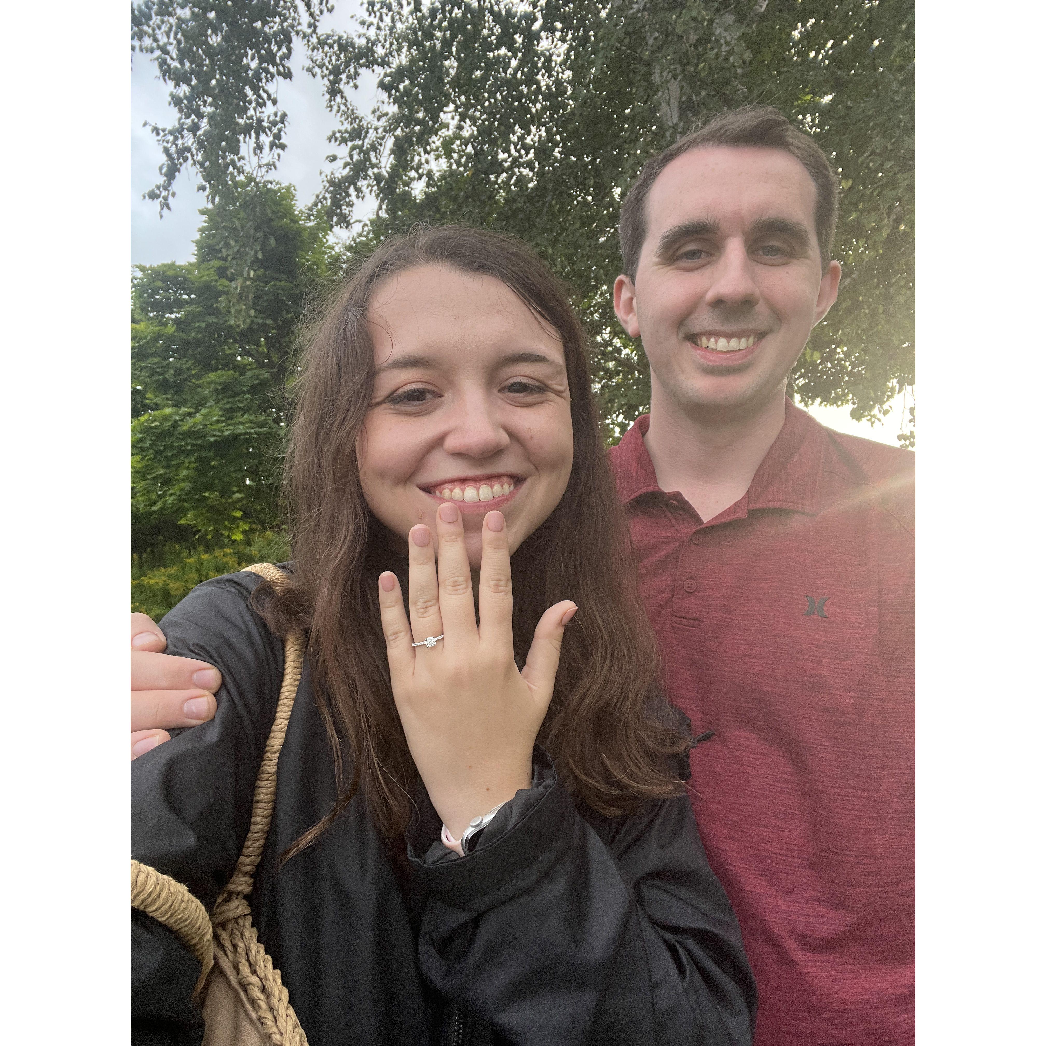 When I said "I do" in Lake Placid August 2023