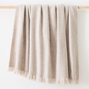 Brushed Woven Throw Blanket