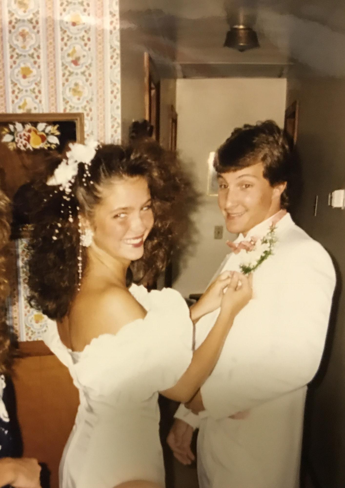 Prom Day 1991 to Wedding Day 2022 💕