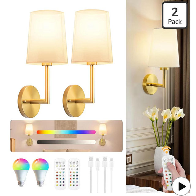 Wall Sconces Set of Two