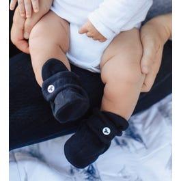 Solid Adjustable Organic Baby Booties