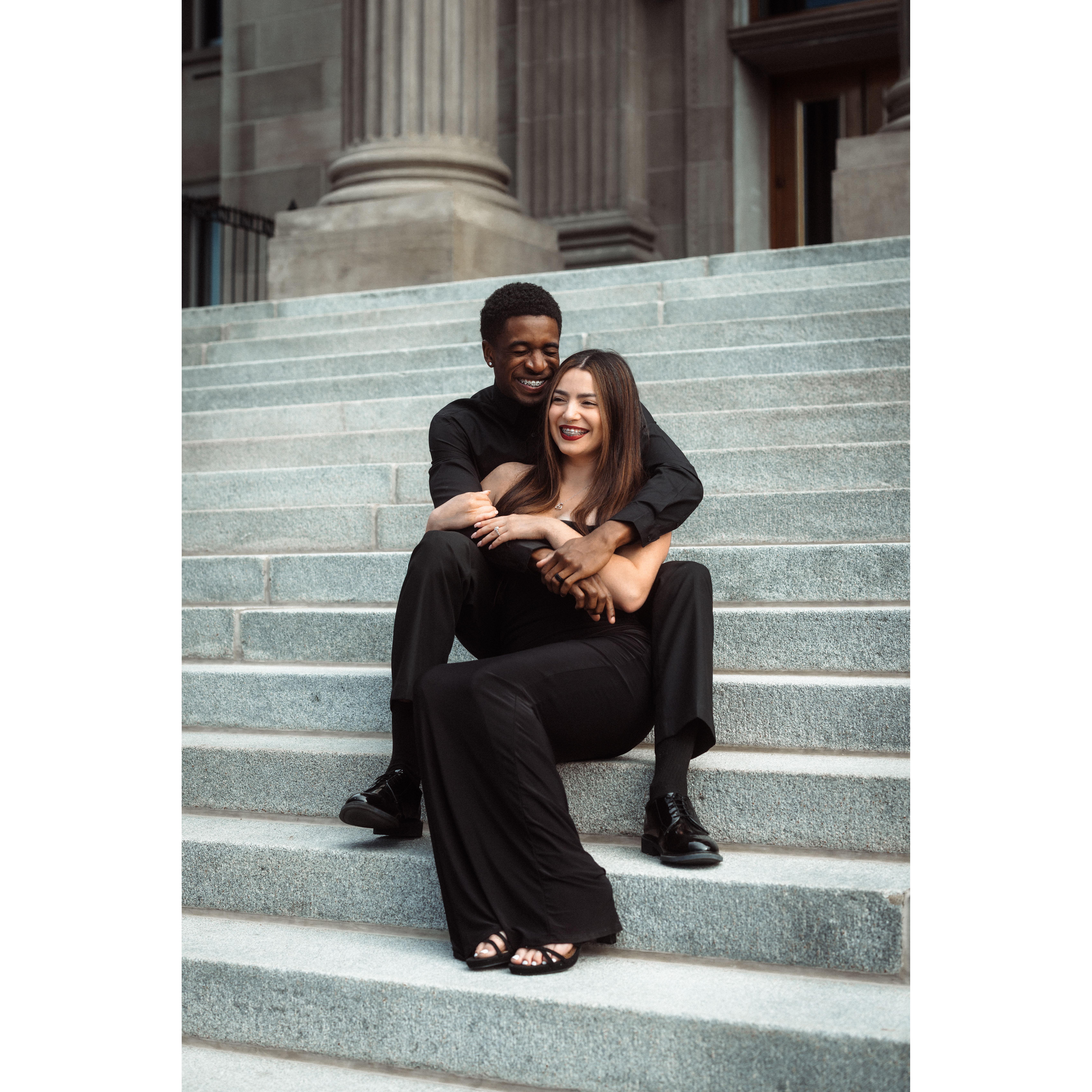 Something must've been funny.