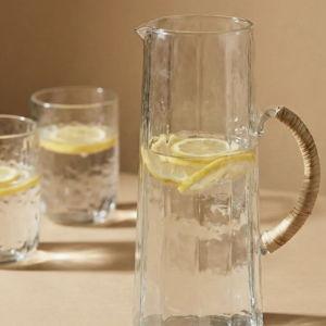Casa Amarosa Glass Pitcher - Transparent