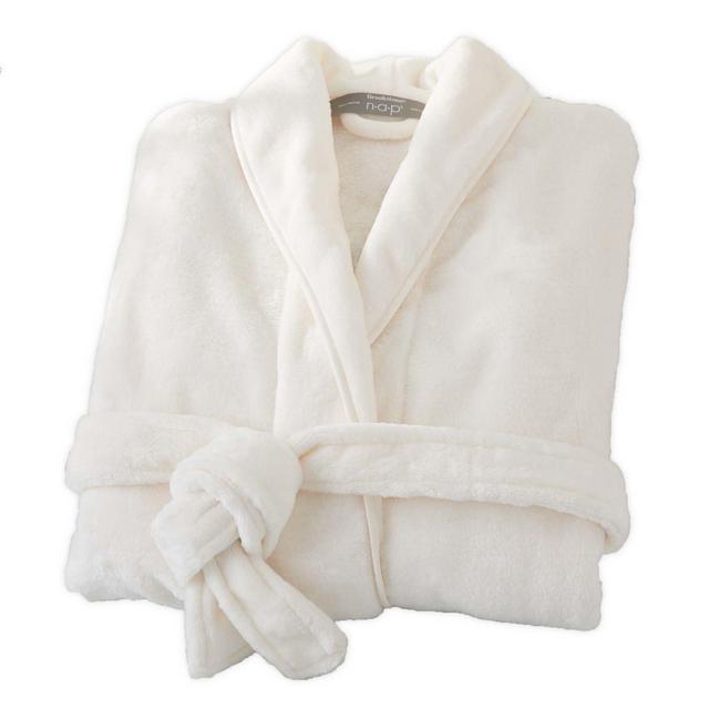 Brookstone® NAP Unisex Size Small/Medium Robe in Ivy