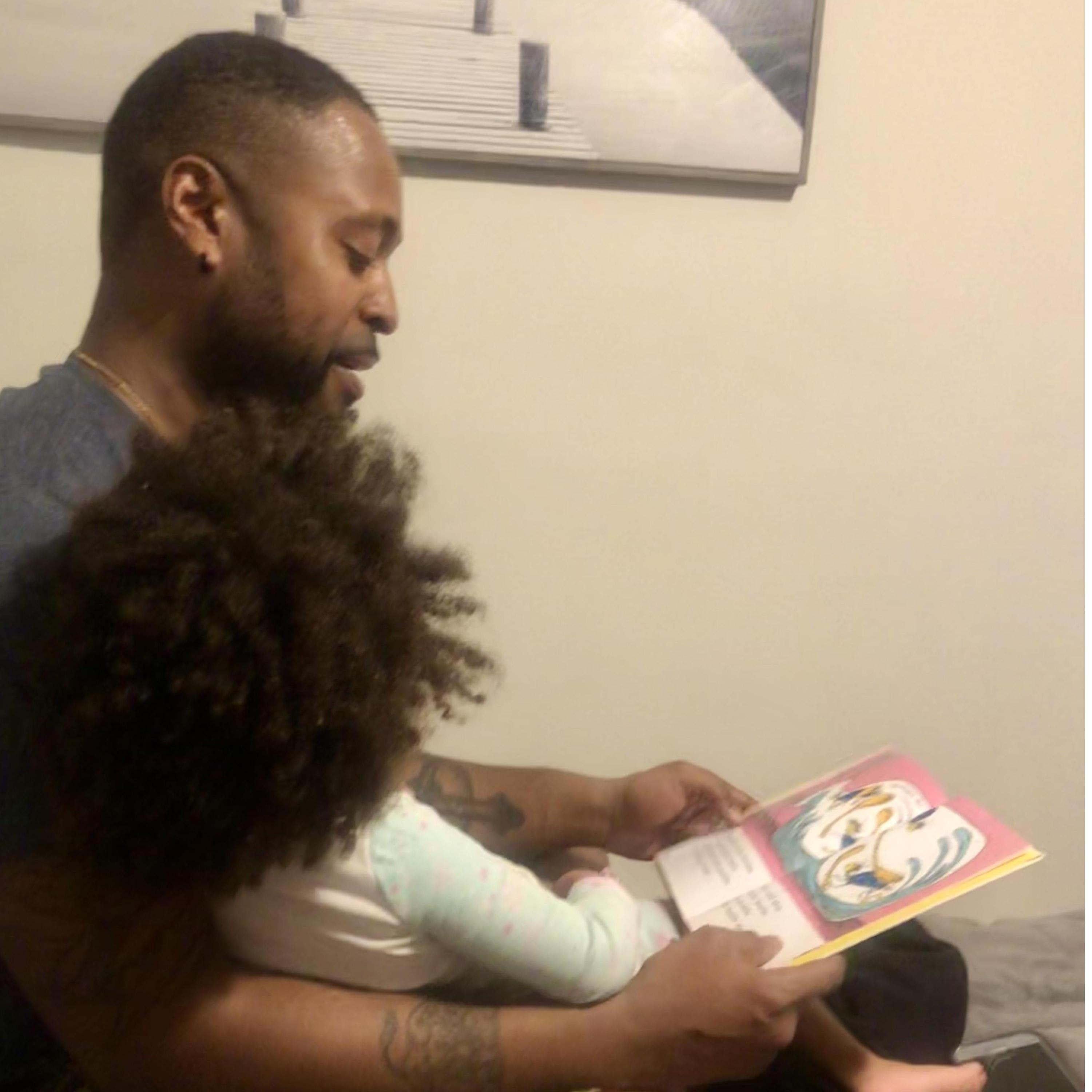 First of many story time sessions
