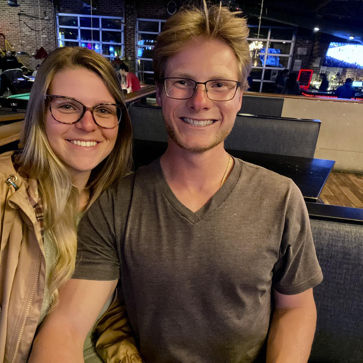 First picture taken together in Lakewood, CO