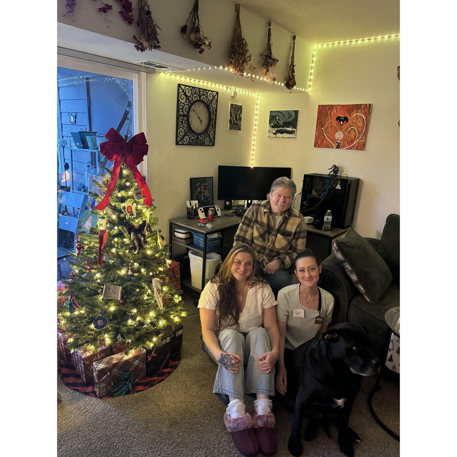 Christmas at our home on December 22nd, 2024