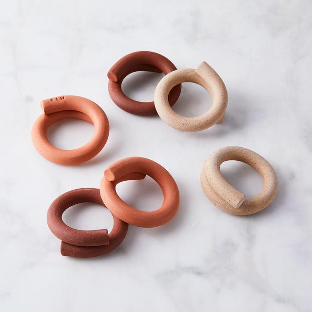 Handmade Coil Napkin Rings