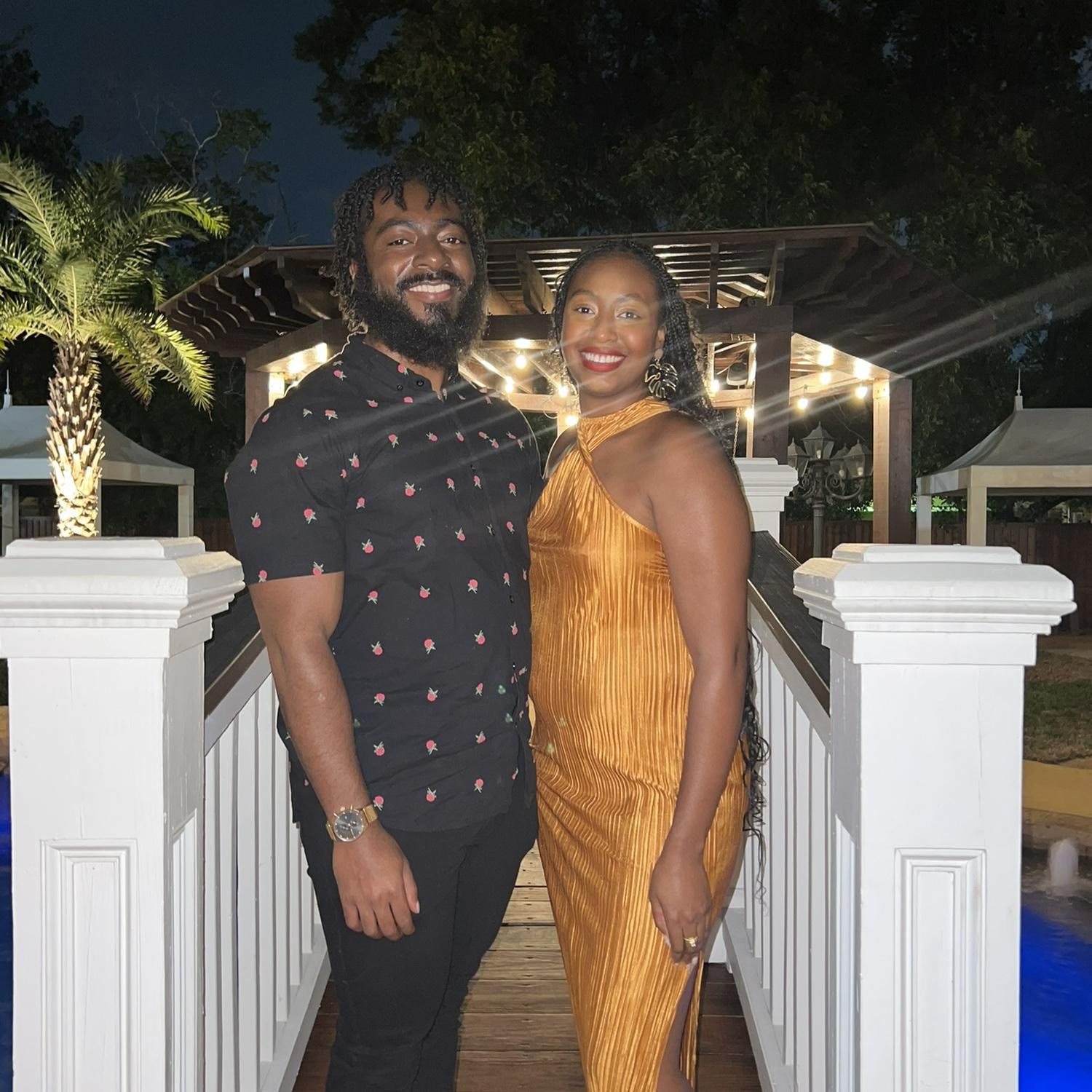 Dom and Max’s engagement party
