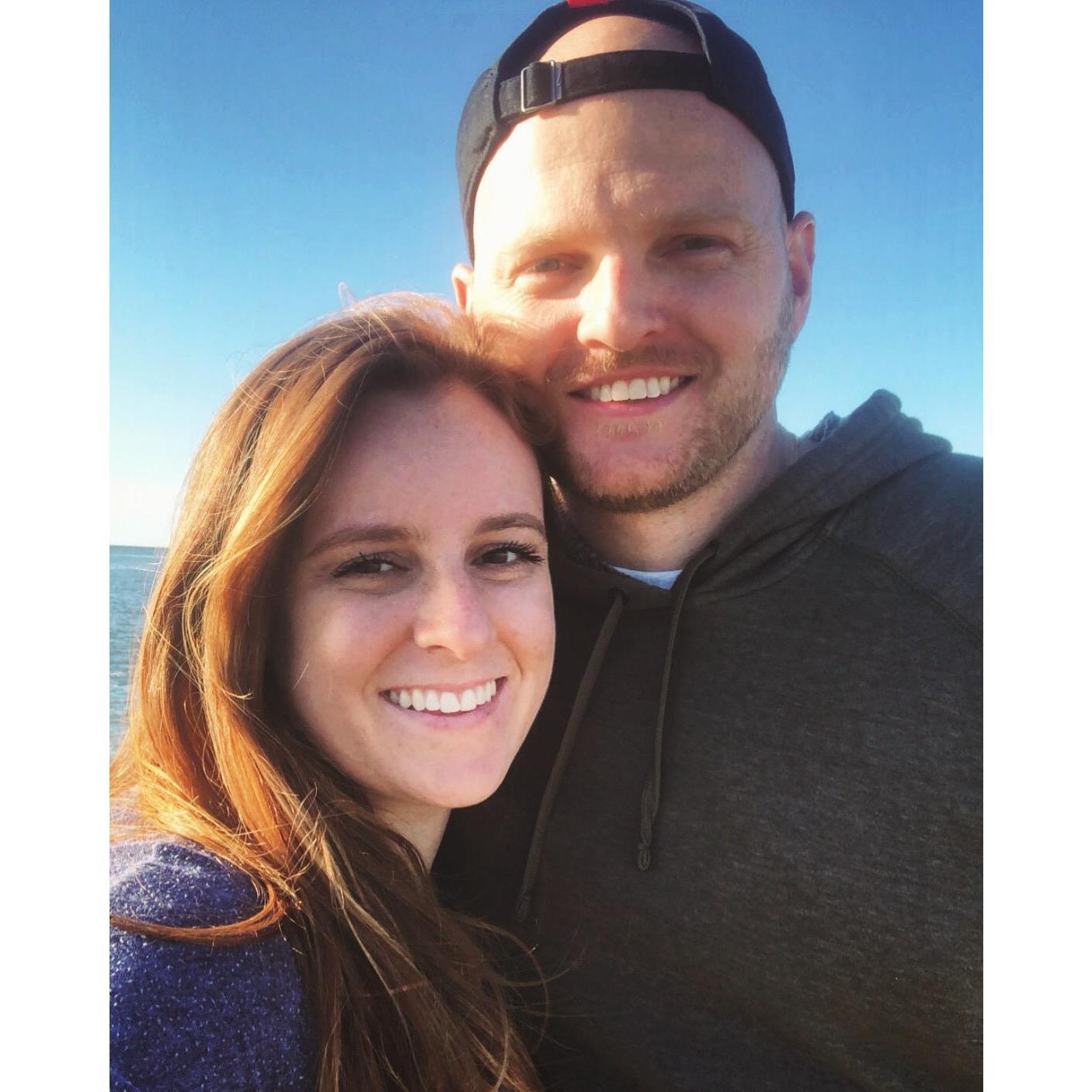 Our first trip to Holden Beach together. A meaningful trip when Rob first met Sarah's family.