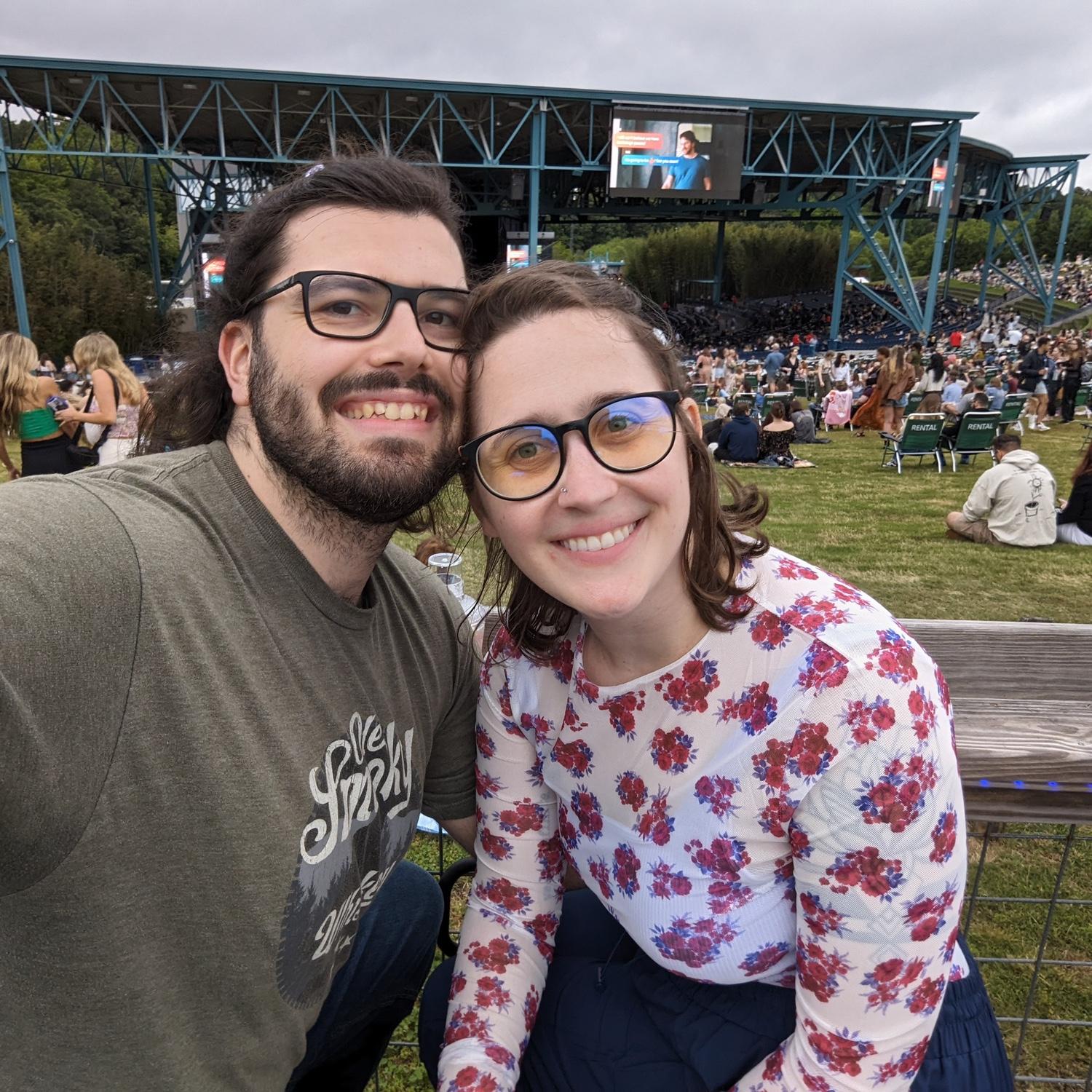 Hozier (Krista’s favorite musician) concert in Virginia Beach, Virginia, May 2024