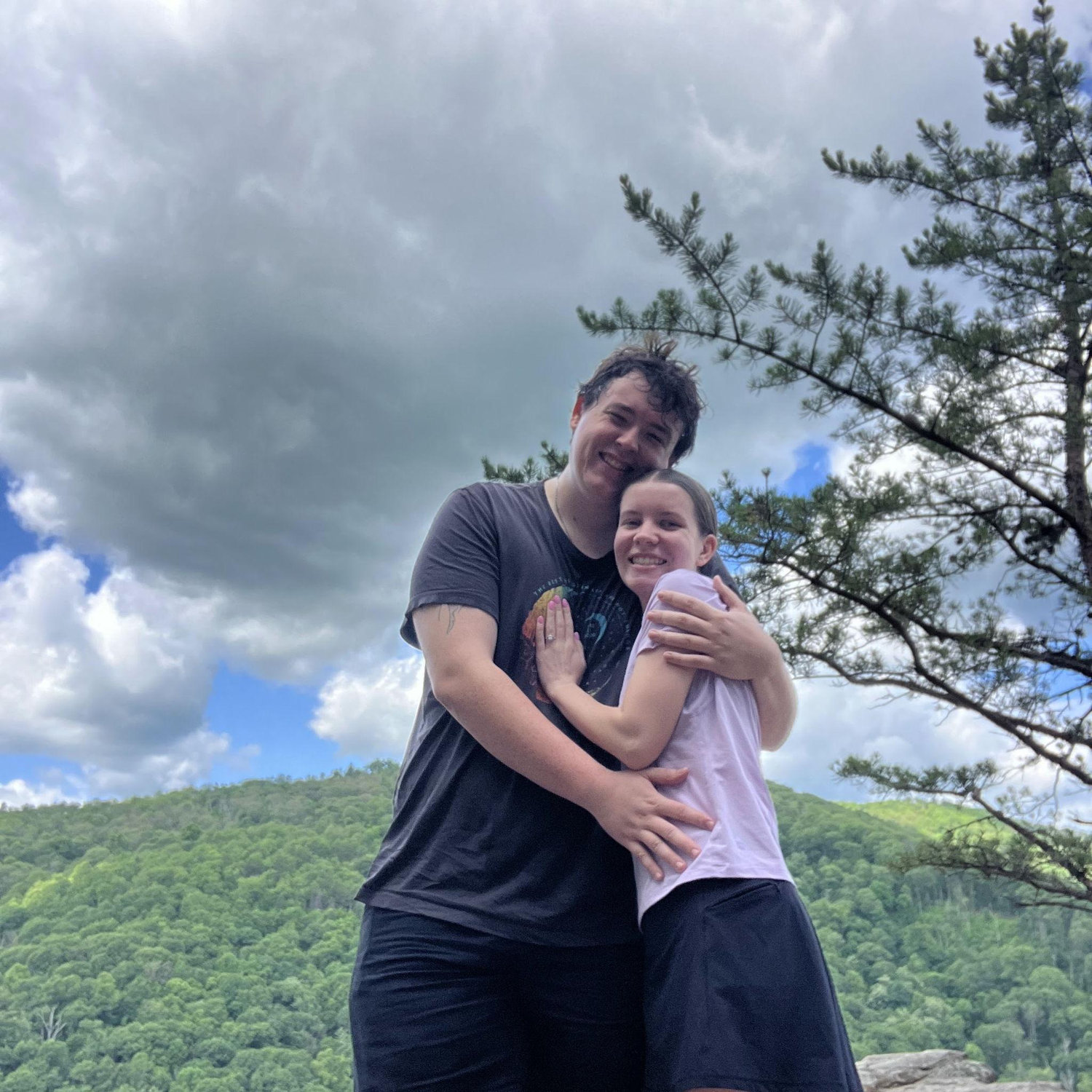 The day we got engaged. May 29, 2024