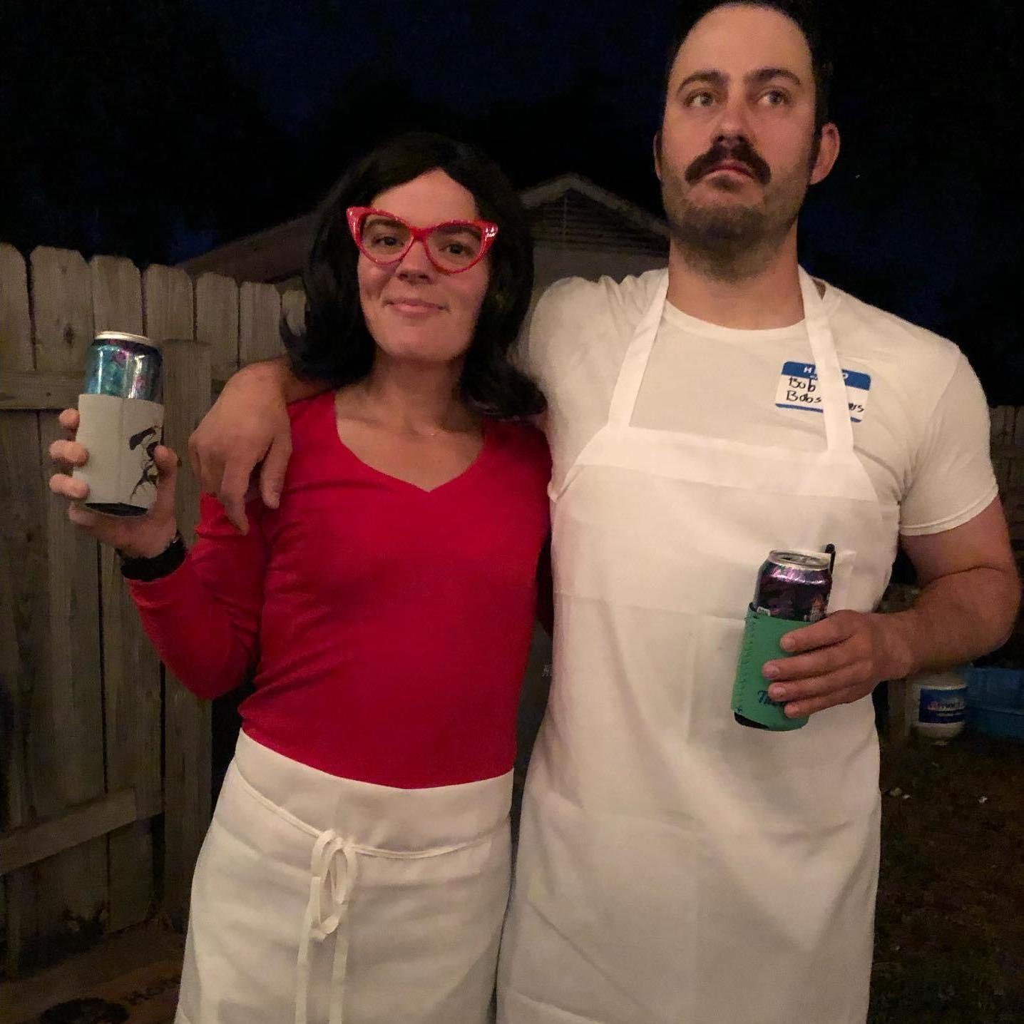 We make a cute Bob's Burgers right? October 2019 starting the tradition of Ben shaving a mustache for Mary once a year.