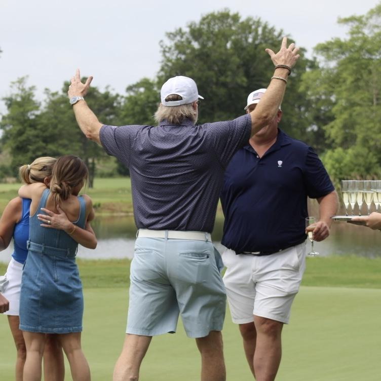 Jim proposed to Marie at Union League National on Meade 9 (06.28.25).
Marie, Trish, Ken, Jim