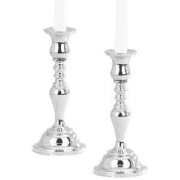 Hampton Candleholder Pair 8.5"