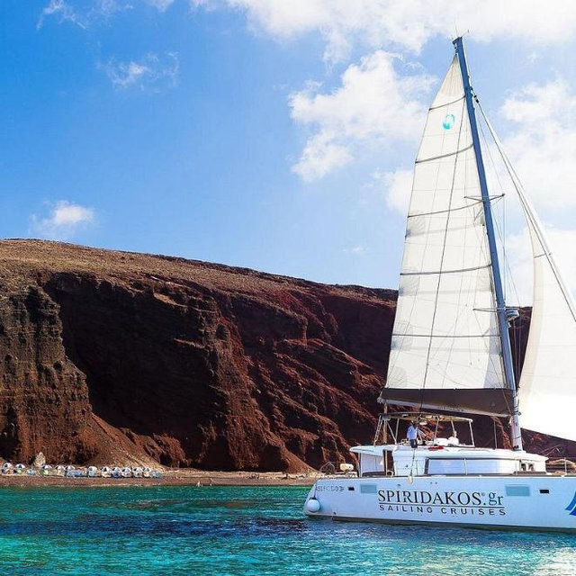 Catamaran Cruise in Santorini