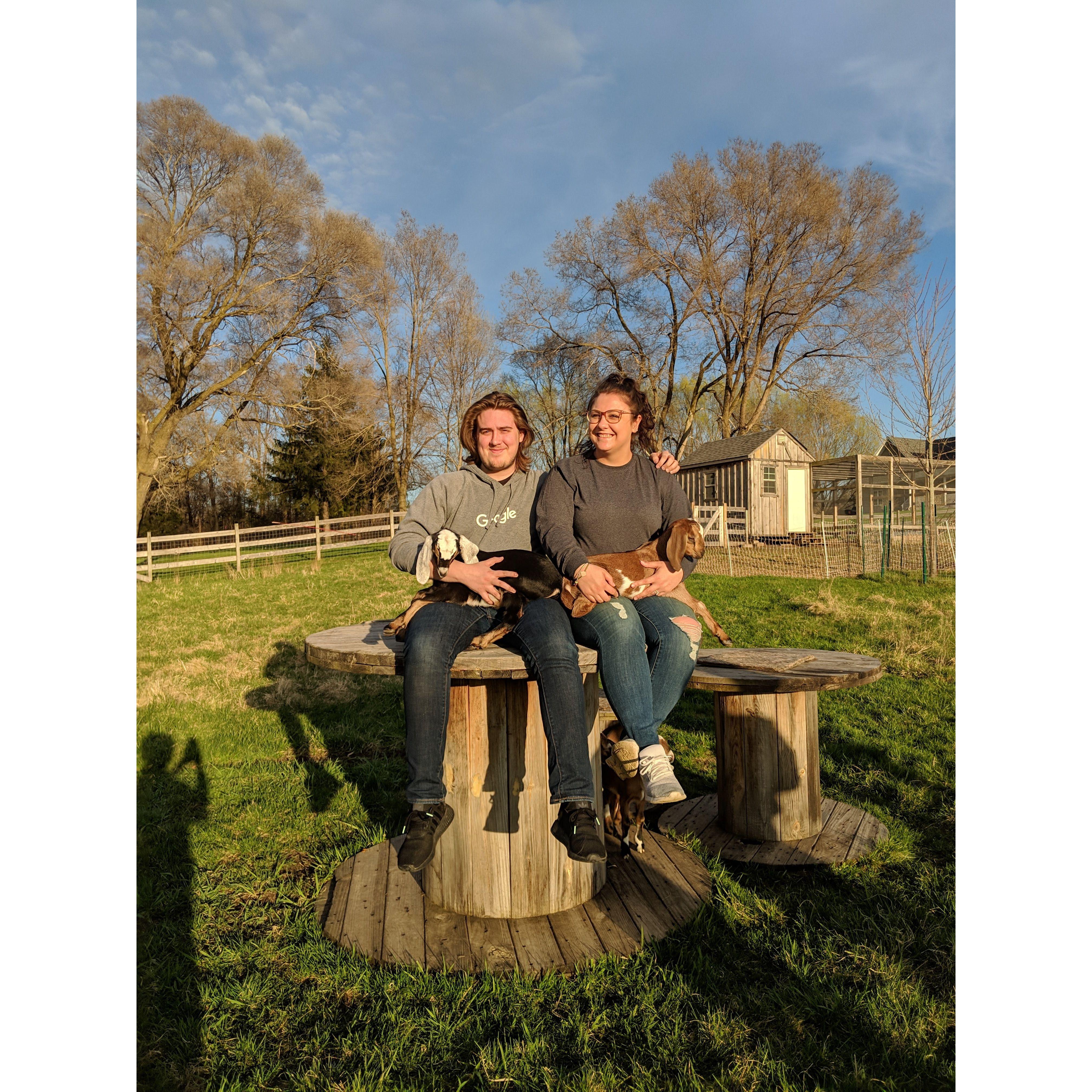 Just chillin' with the kids