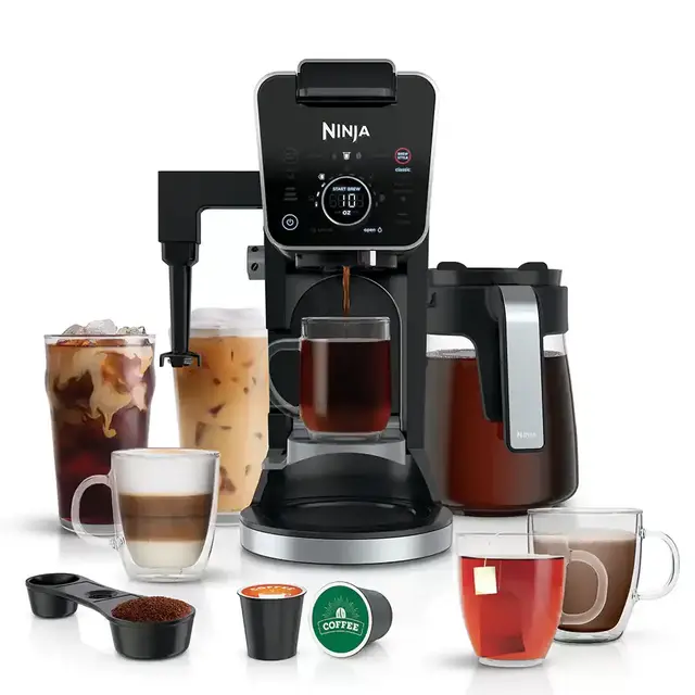 Ninja® DualBrew Pro Specialty Coffee System, Compatible with K-Cup Pods, and 12-Cup Drip Coffee Maker