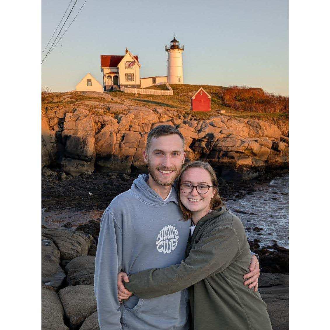 One of our favorite places -- York Beach, Maine