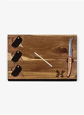 Disney Mickey & Minnie Mouse Acacia Cheese Board & Tools Set
