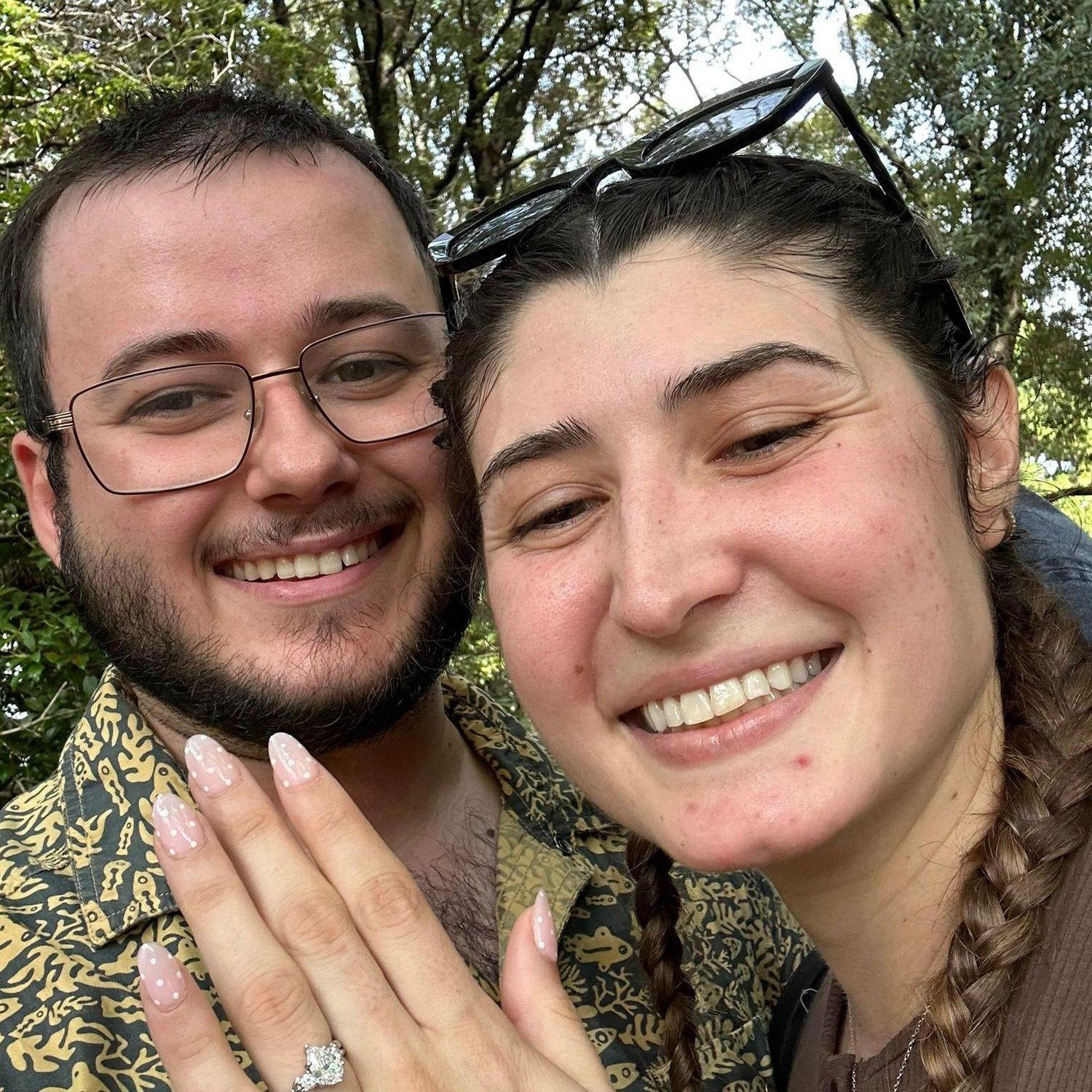 She said yes!